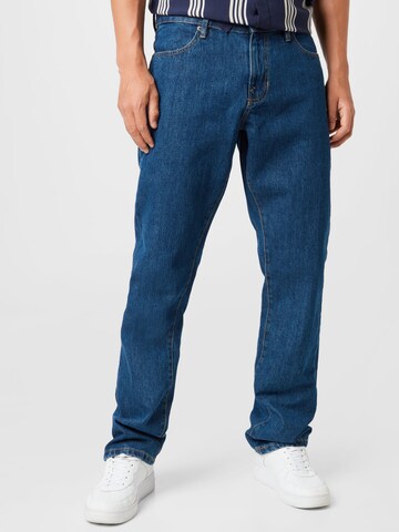 Urban Classics Regular Jeans in Blue: front