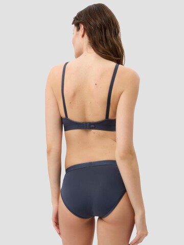 BeeDees Triangle Bra 'Soft-BH Microfun N' in Blue