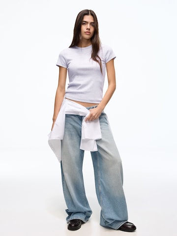 BershkaMajica - siva boja