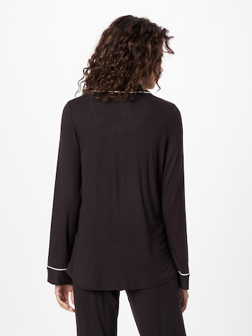 Lindex Pajama Shirt in Black