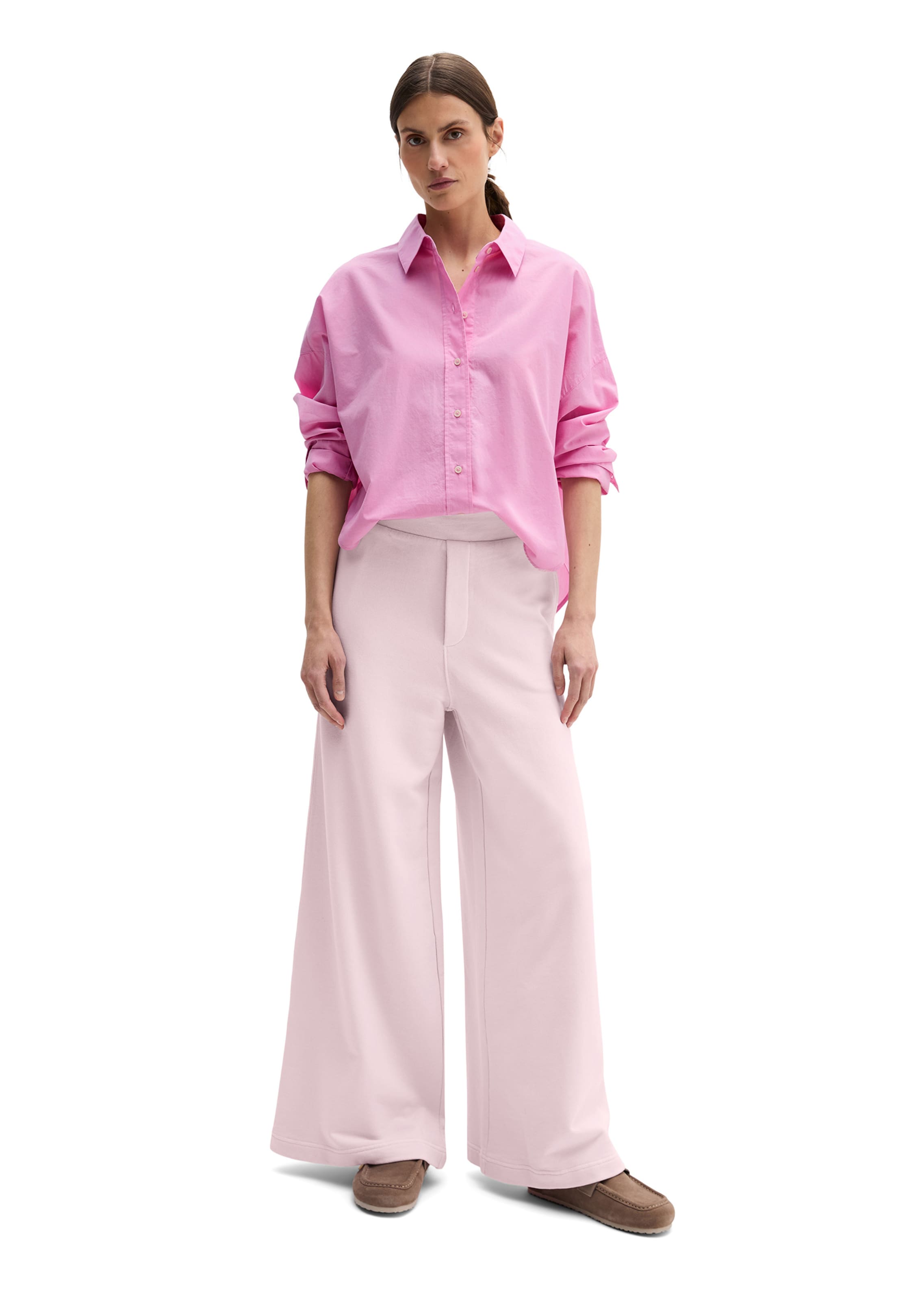 Marc O'Polo Wide Leg Hose in Pink