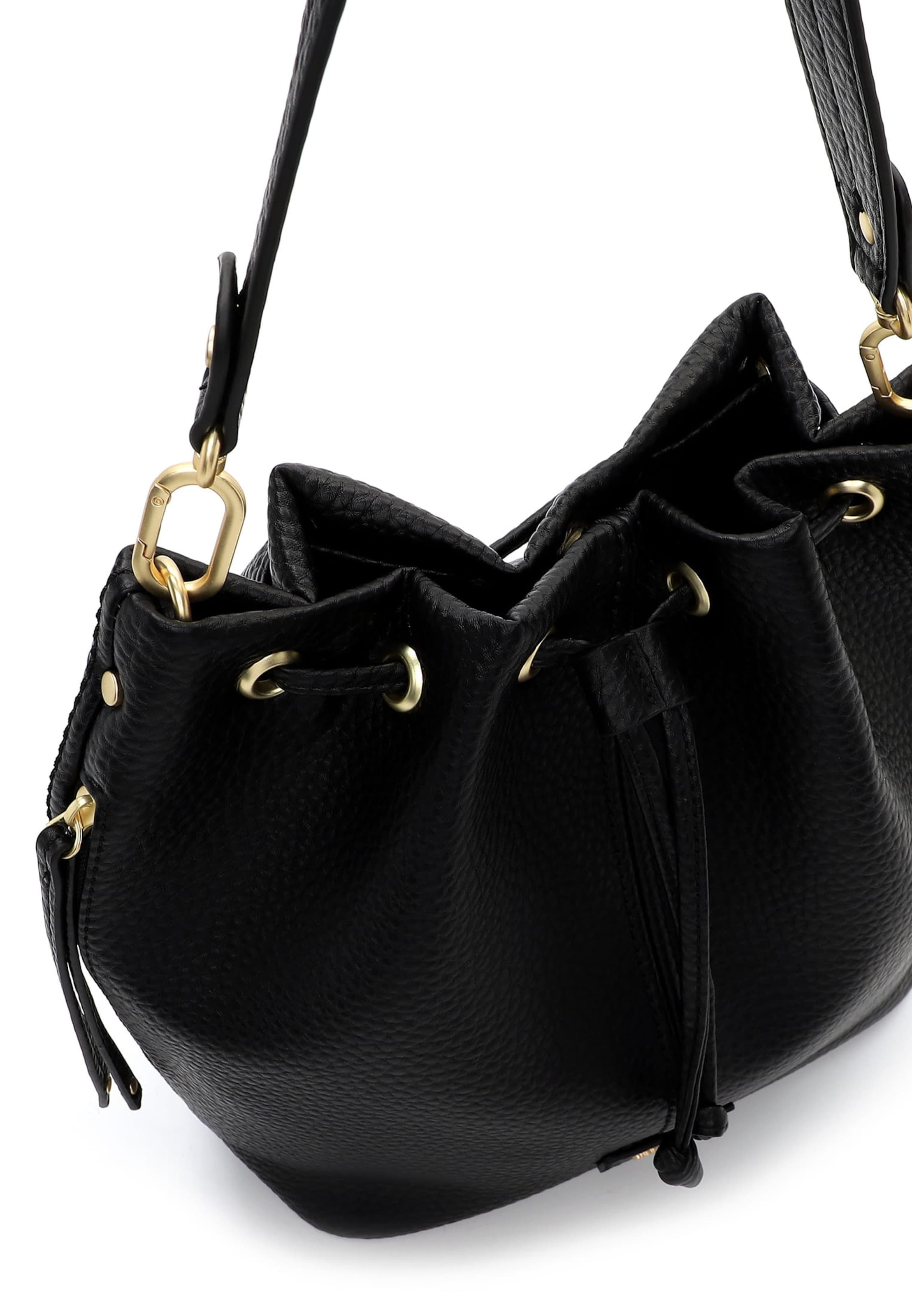 Suri Frey Beuteltasche 'Gray' in Schwarz