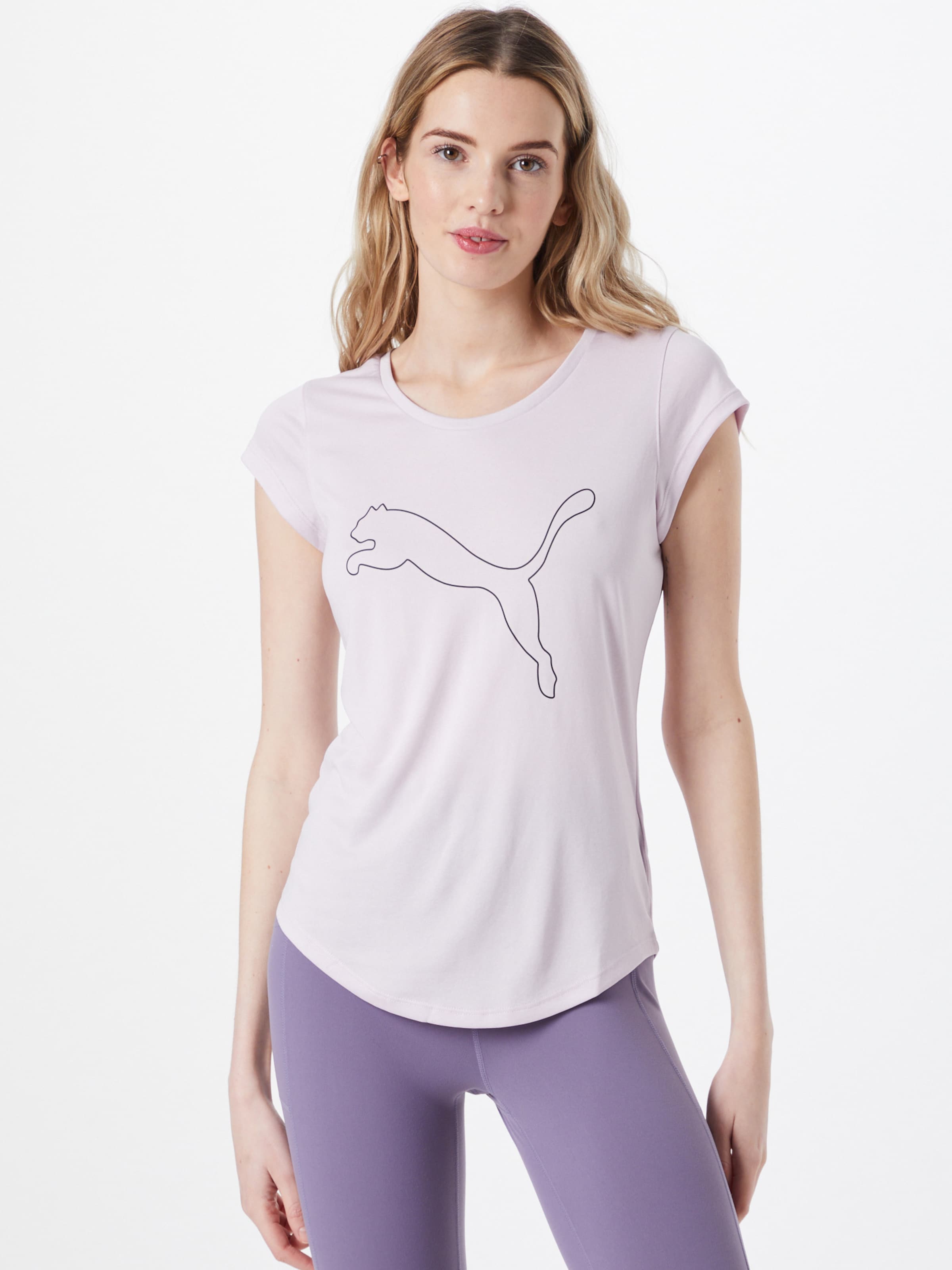 PUMA Performance Shirt in Lavender, Dark Purple | ABOUT YOU