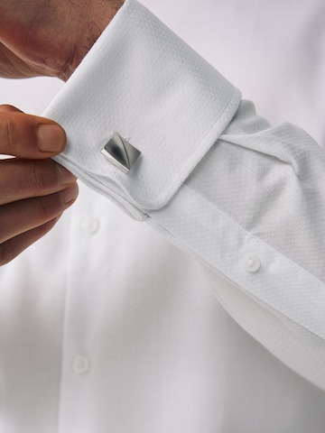 Next Slim Fit Hemd in Weiß