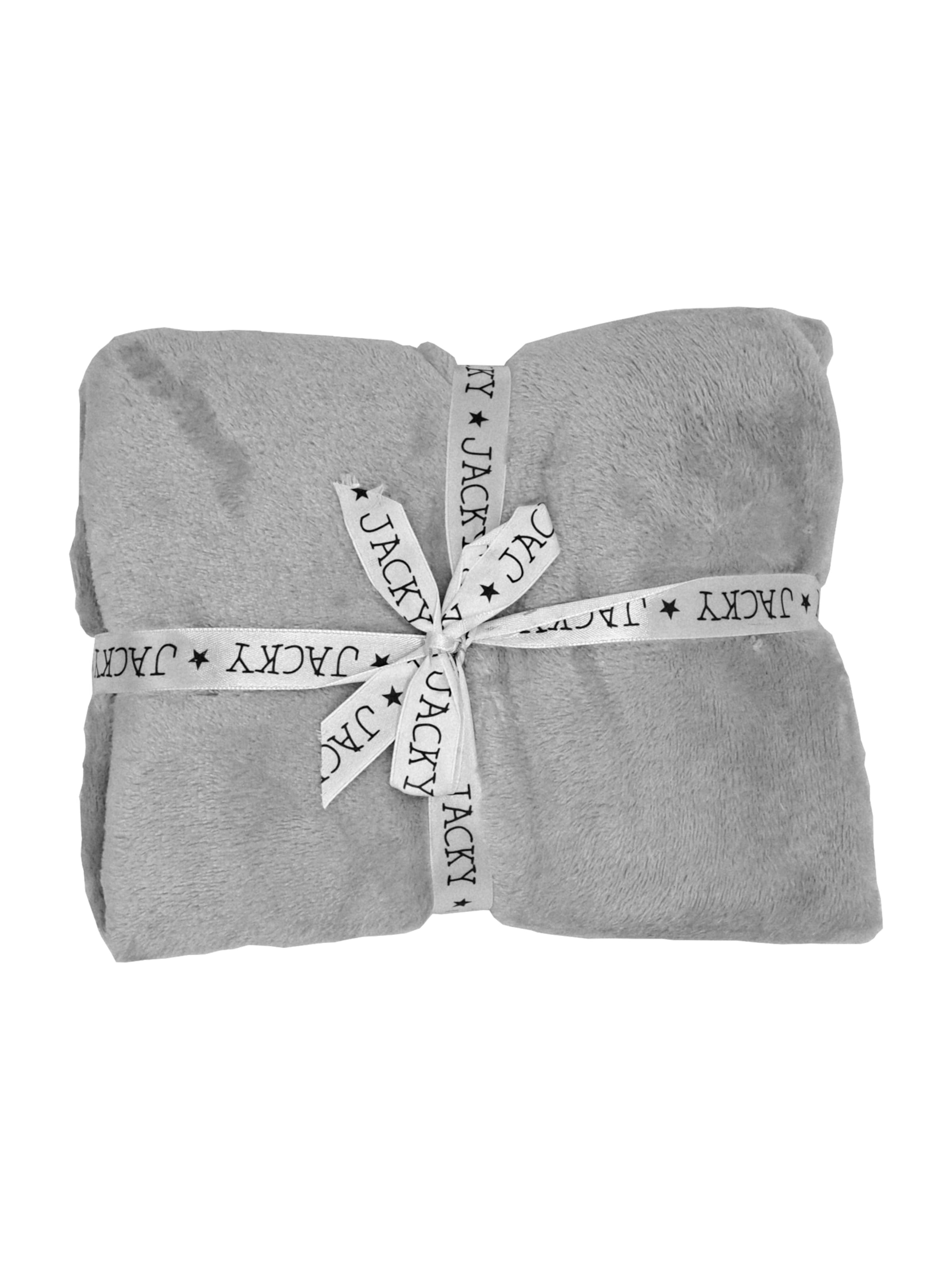 JACKY - Manta para bebés 'LAMA' em cinzento