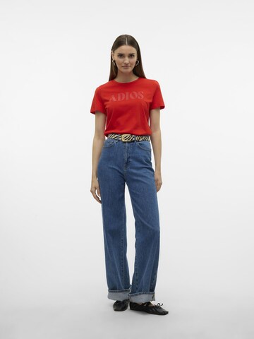 VERO MODA Särk 'JESSY', värv punane