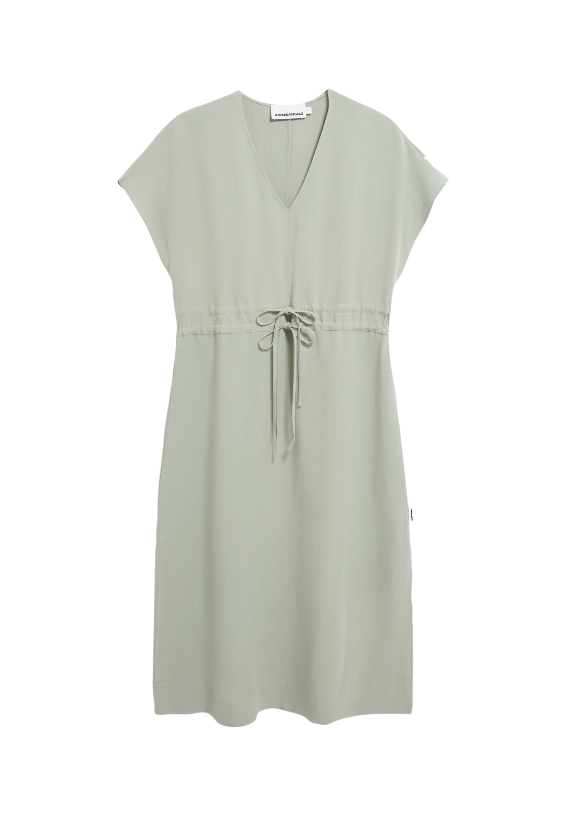 ARMEDANGELS Kleid 'Maaholina Lino' in Grün: Vorderseite