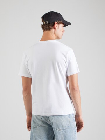 19V69 ITALIA T-Shirt 'Felix' in Weiß: Rückseite