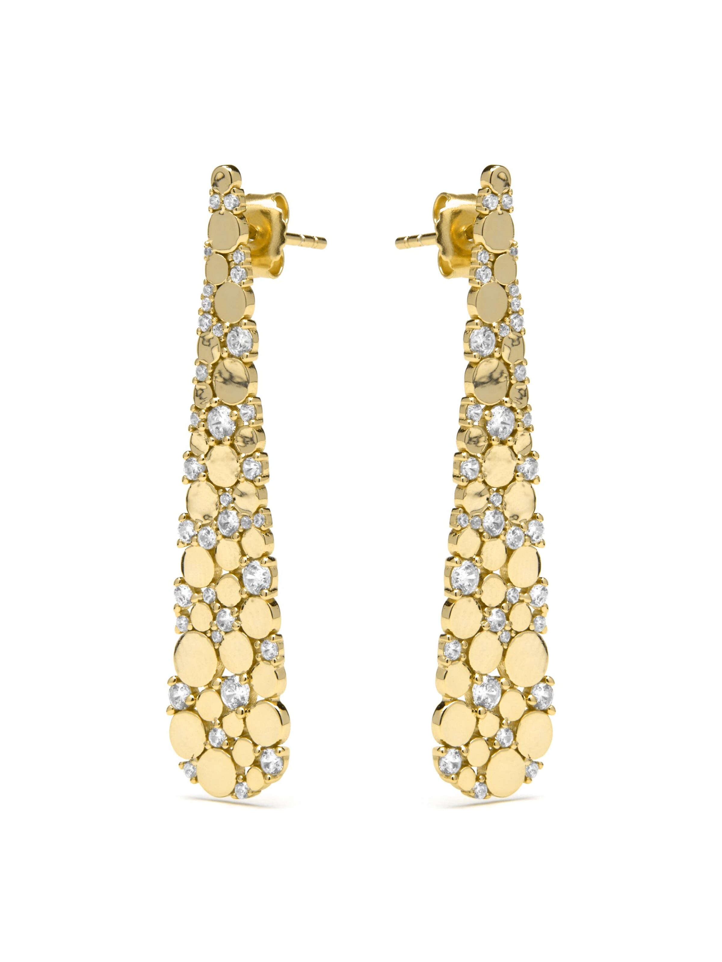 Luxenter Ohrringe 'YINDRA'‌‌‌‌‌‌‌‌‌‌ in Weiß