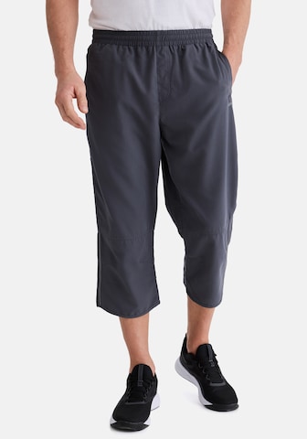 Stooker Men Slimfit Sporthose 3/4 ' Microfaser ' in Grau