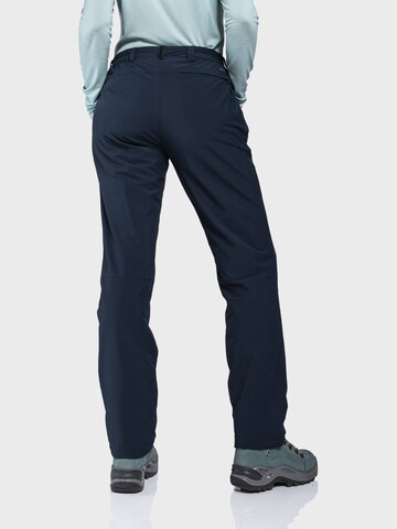 Schöffel Regular Outdoor trousers 'Engadin1' in Blue