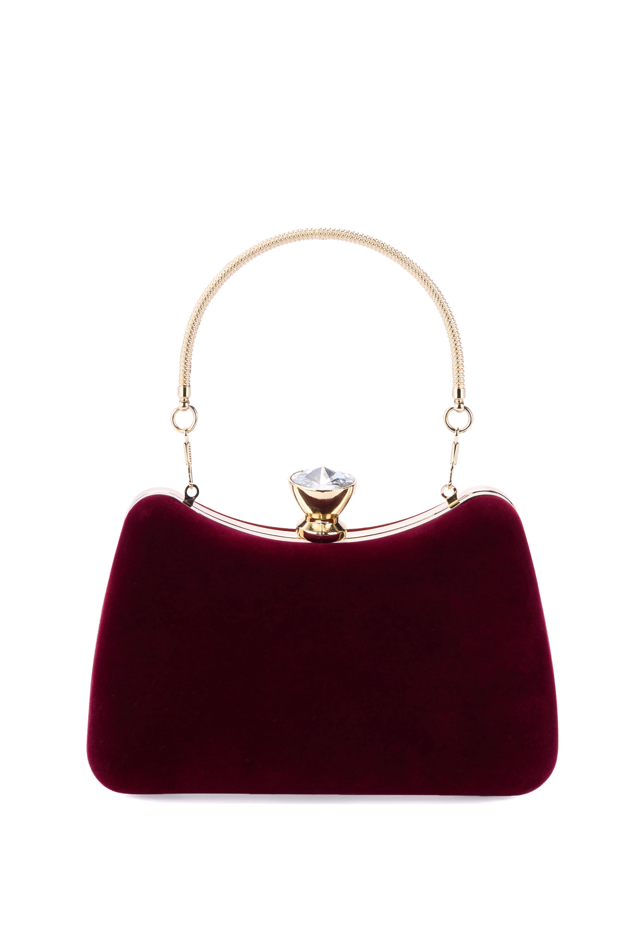 Pochette faina en rouge : devant