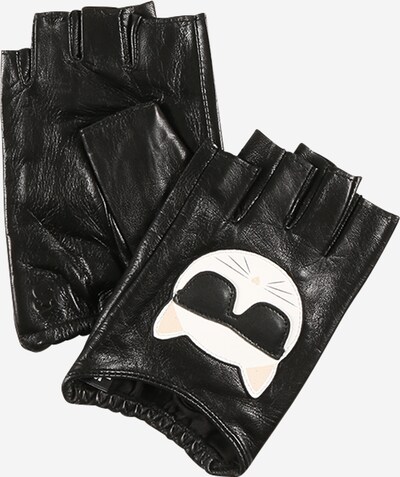Karl Lagerfeld Torgvantar i beige / svart / vit, Produktvy