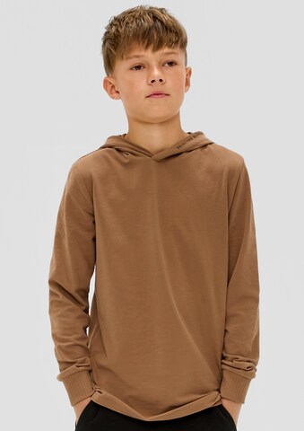 s.Oliver Shirt in Braun: Vorderseite