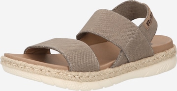 Refresh Sandals in Grey: front