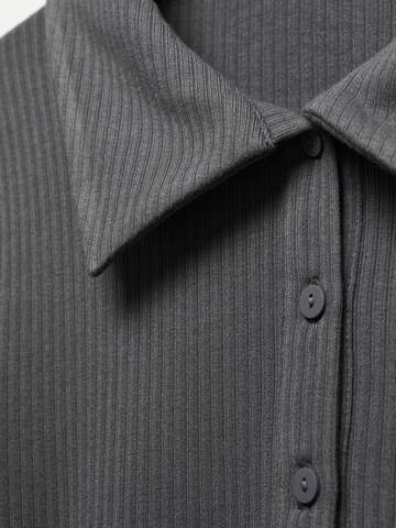 MANGO Shirt 'GRENA' in Grau