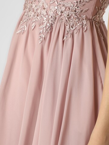 Robe de cocktail Laona en rose