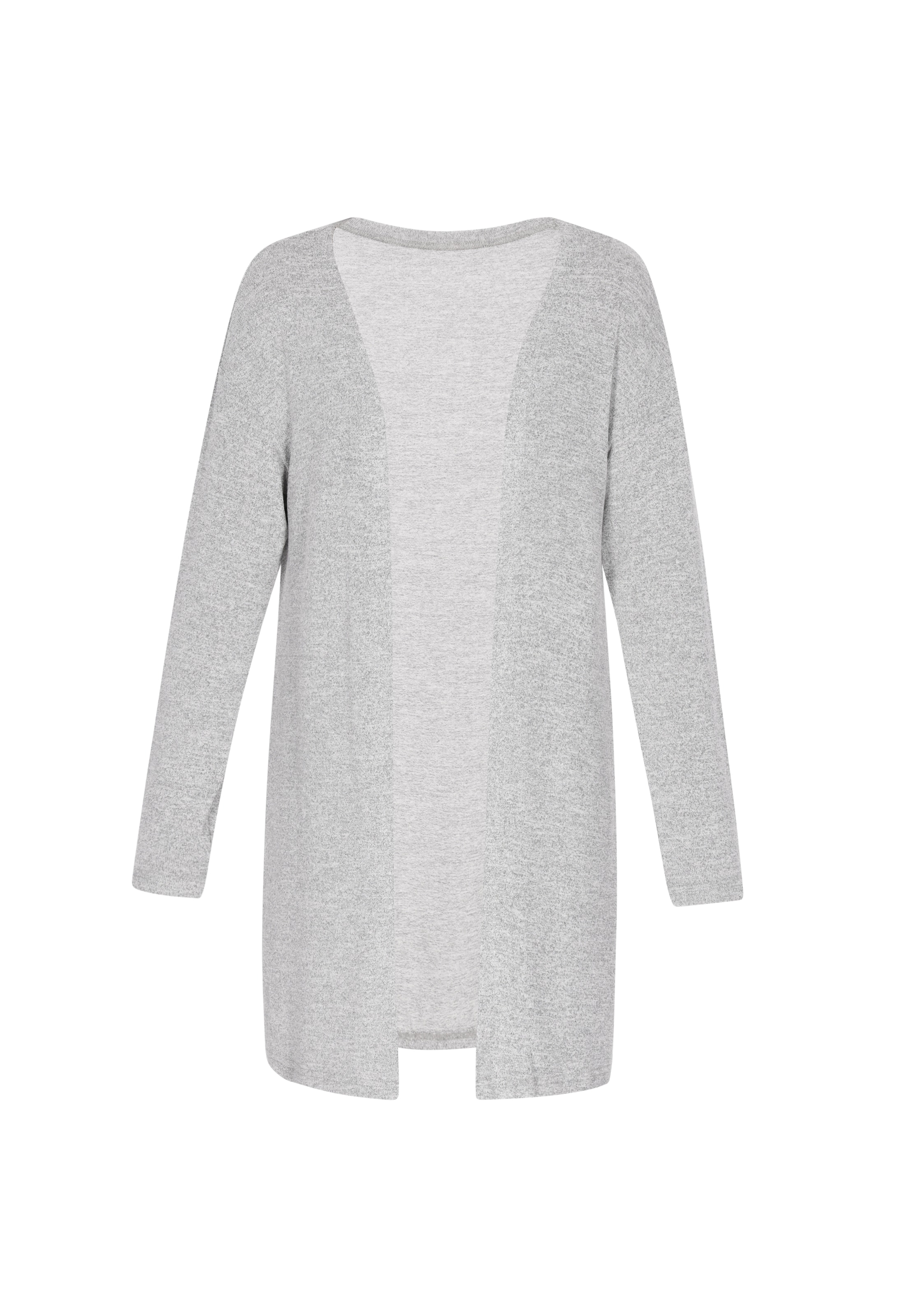 IDONY - Casaco de malha 'Fashion Look' em cinzento: frente