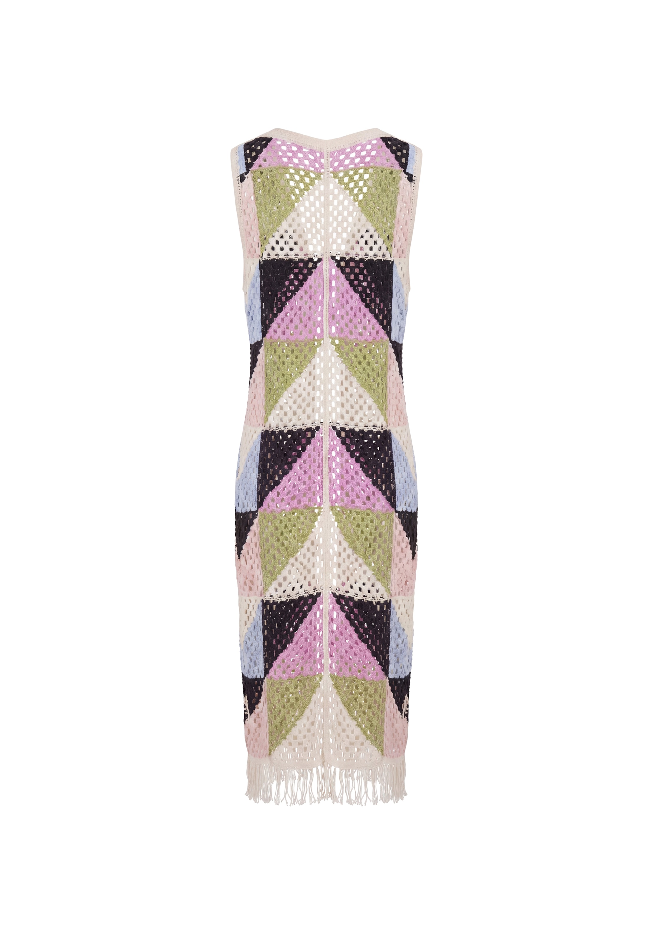 IZIA Gebreide mantel 'Boho' in Beige