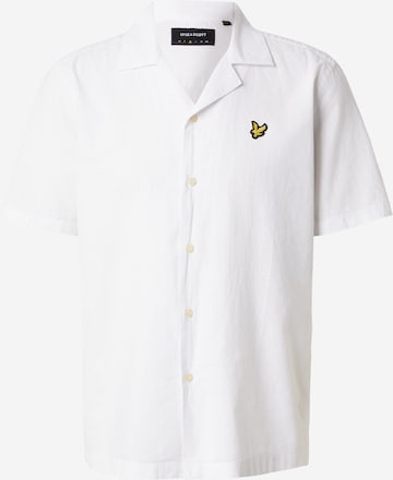 Regular fit Cămașă de la Lyle & Scott pe alb: față