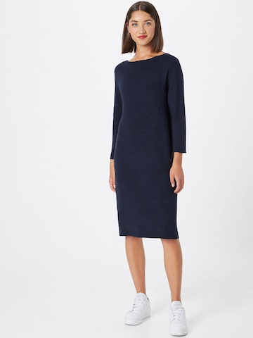 TOM TAILOR Knitted dress in Blue