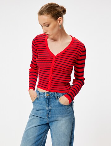 Koton Knit cardigan in Red