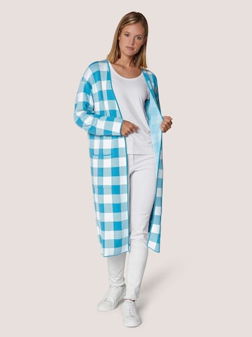 MADELEINE Between-Seasons Coat in Blue