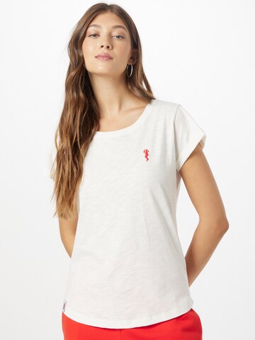 Derbe Shirt in White: front