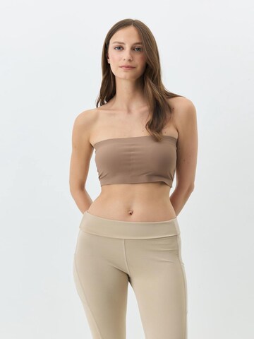 Bandeau Soutien-gorge C&City en marron