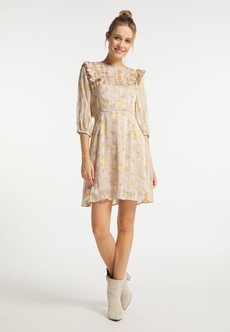 DreiMaster Vintage Summer Dress in Beige