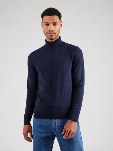 Pull-over JJ Rebel en bleu : devant