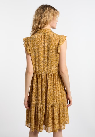 DreiMaster Vintage Платье-рубашка в Желтый
