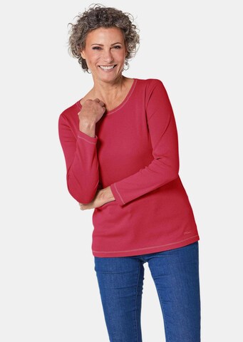 T-shirt Goldner en rouge : devant