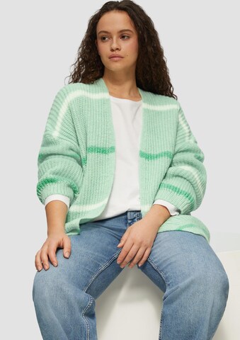 Cardigan s.Oliver en vert