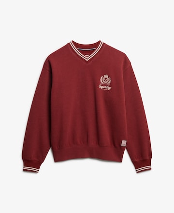 Superdry Sweatshirt 'Country Club' in Rood