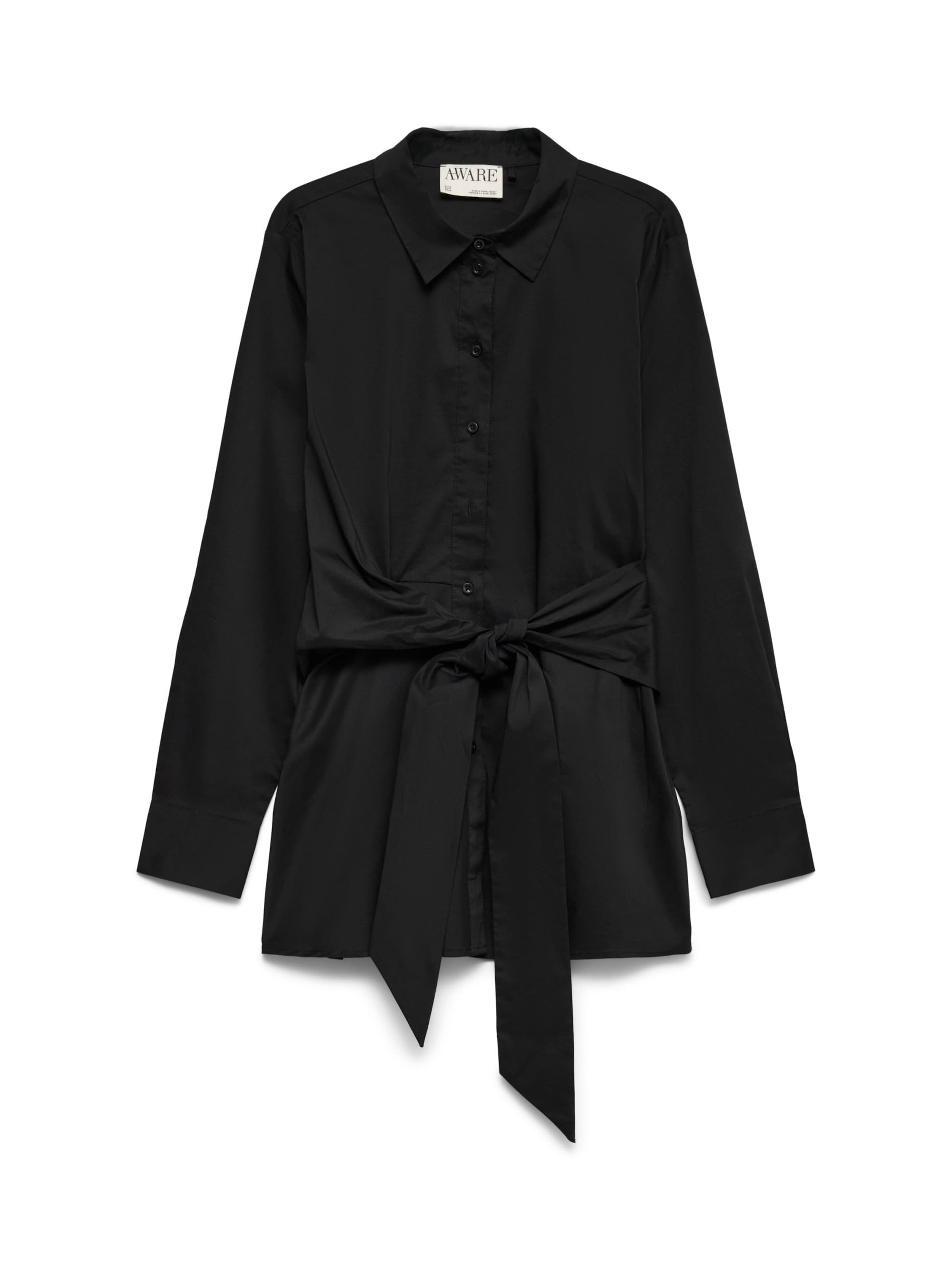 Camicia da donna 'AWALVA' di VERO MODA in nero: frontale