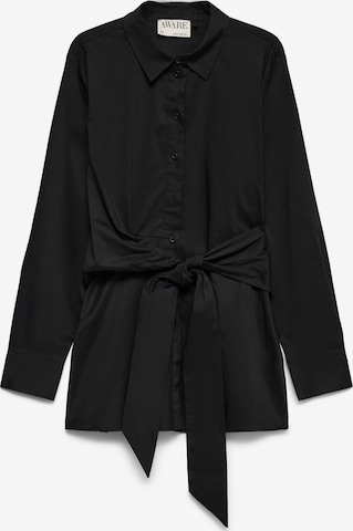 Camicia da donna 'AWALVA' di VERO MODA in nero: frontale