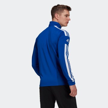 ADIDAS SPORTSWEAR Skinny Athletic Sweatshirt 'Squadra 21' in Blue