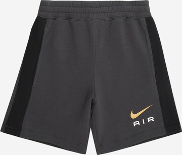 Nike Sportswear - regular Pantalón 'AIR' en gris: frente