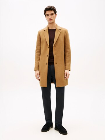 TOMMY HILFIGER Between-seasons coat in Brown: front