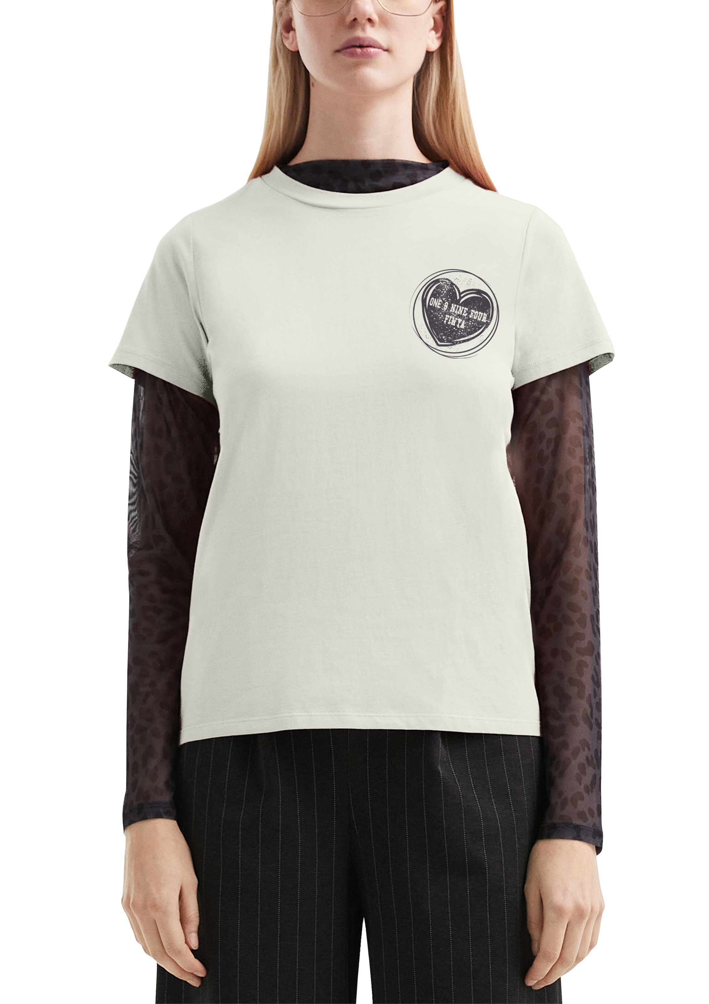 QS Shirt in Beige