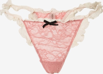 WILD LOVERS String 'ALVA' in Pink: Vorderseite