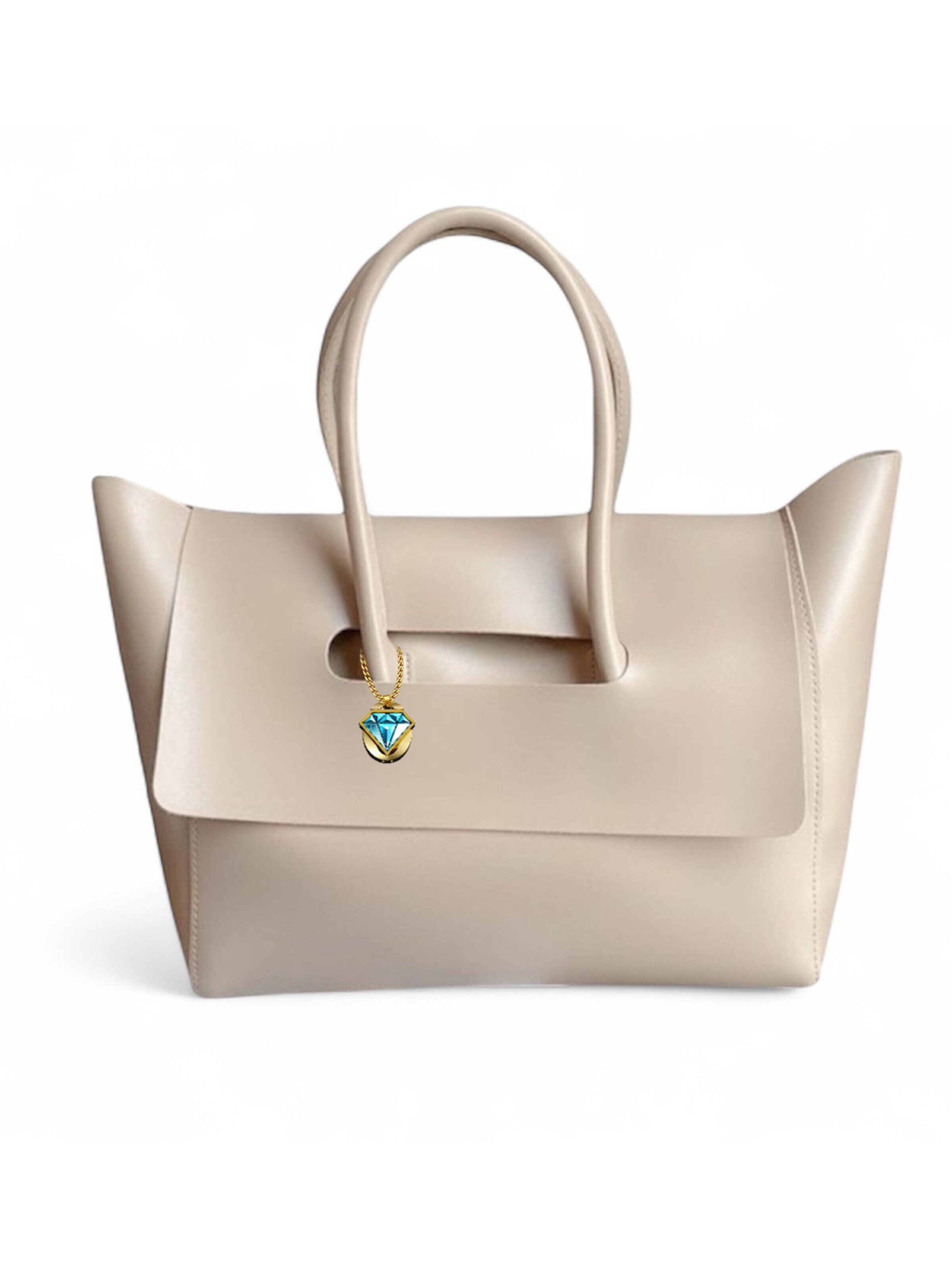 Elegon Handbag 'Model Bhutan' in Brown: front