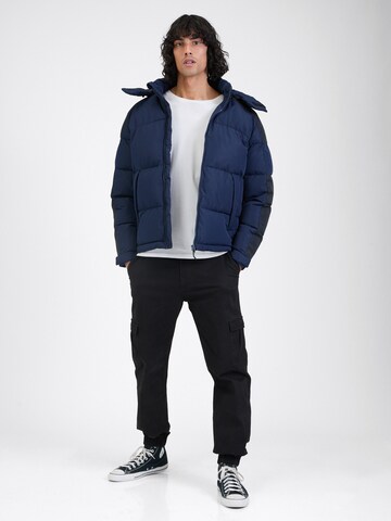 JACK & JONES Winterjas 'JCOAero' in Blauw