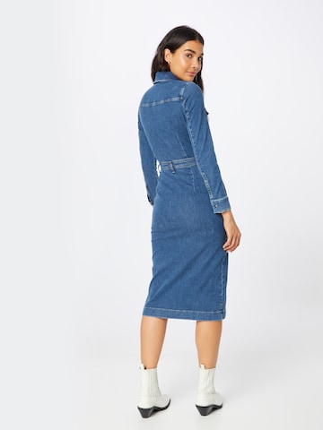 Robe-chemise 7 for all mankind en bleu