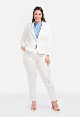 Blazer 'MELA' Karko en blanc