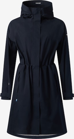 Manteau outdoor 'Öckerö' SWEDEMOUNT en noir : devant