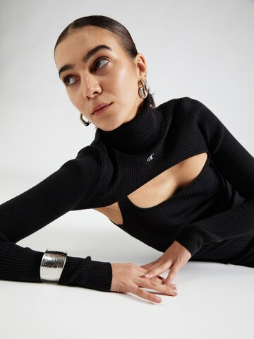 Rochie tricotat de la Calvin Klein Jeans pe negru