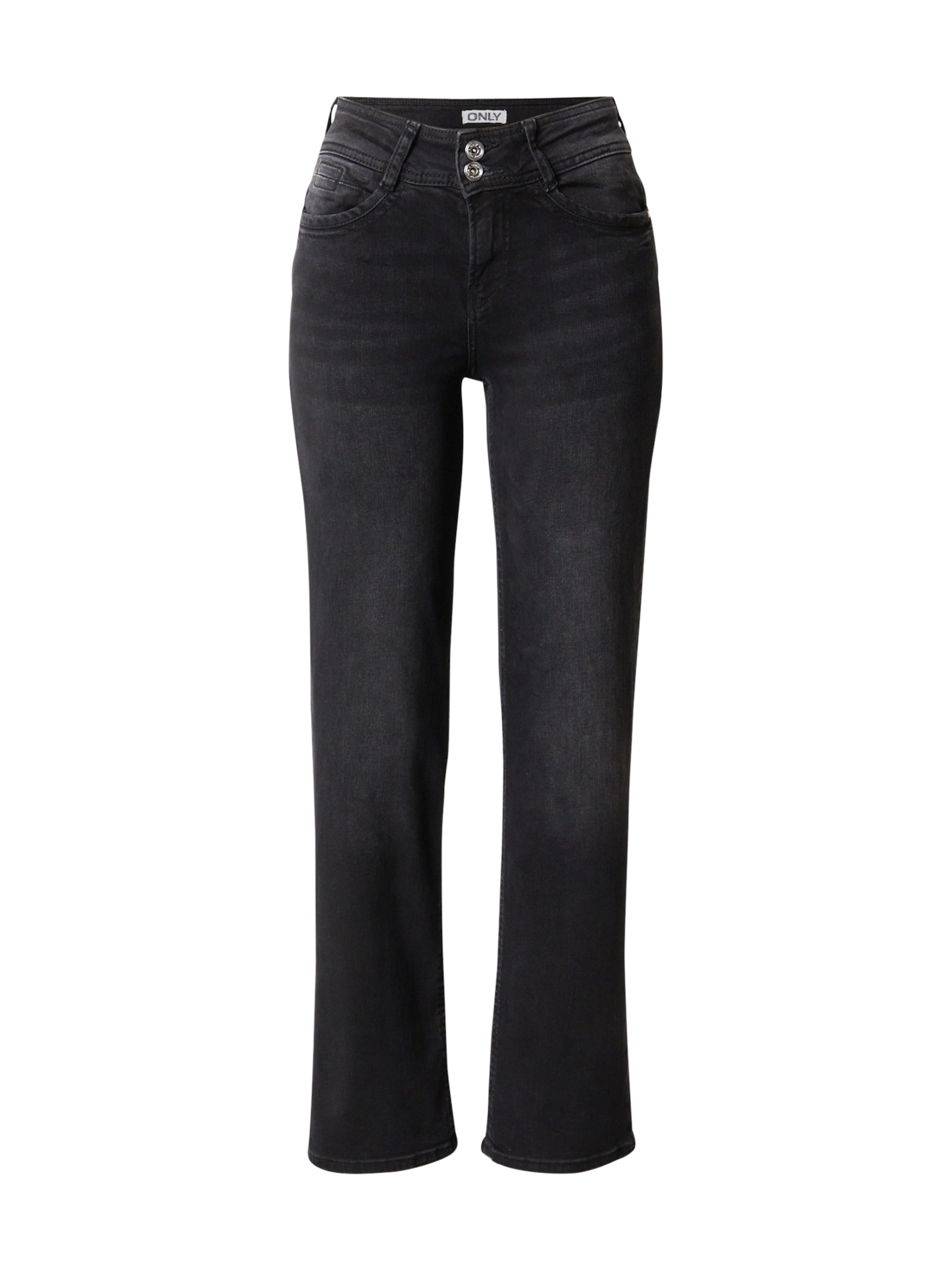 ONLY Normální Džíny 'ONLBLUSH' – černá: přední strana
