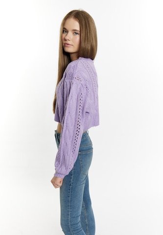 MYMO Sweater 'Biany' in Purple